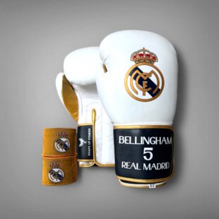 Real Madrid Bellingham Boxing Gloves & Wraps Set