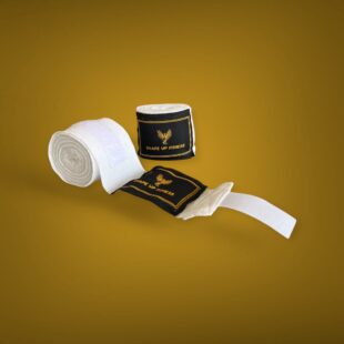 Hand Wraps – White & Gold