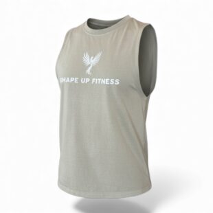Grey Performance Muscle Top